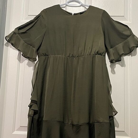 WhoâWhat WearâOliveâGreenâDress - Picture 4 of 6